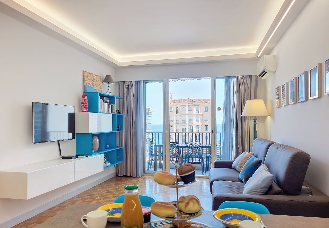 Apartment in Nice - N&J - BLEU AZUR VUE MER - Central - Very close sea