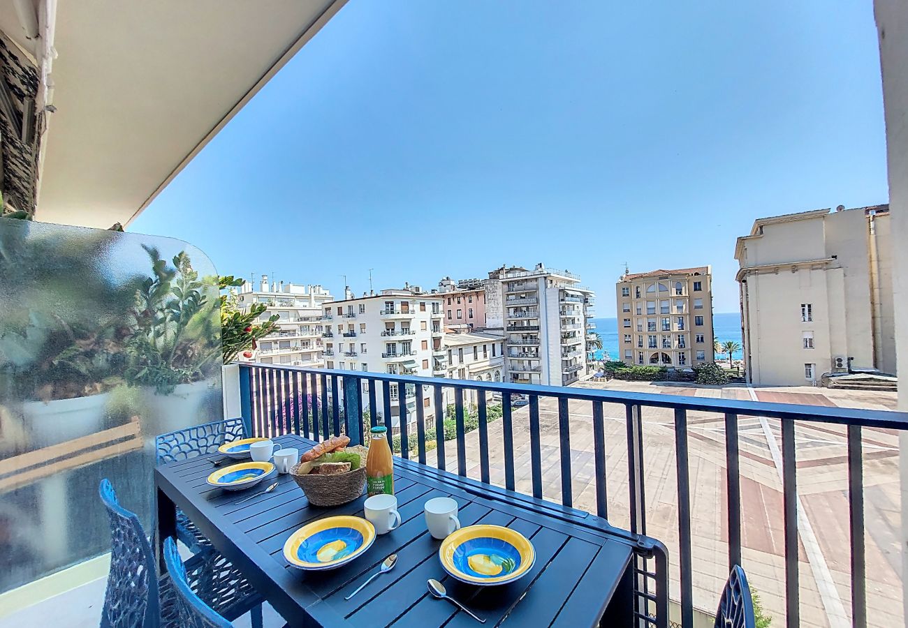 Apartment in Nice - N&J - BLEU AZUR VUE MER - Central - Very close sea