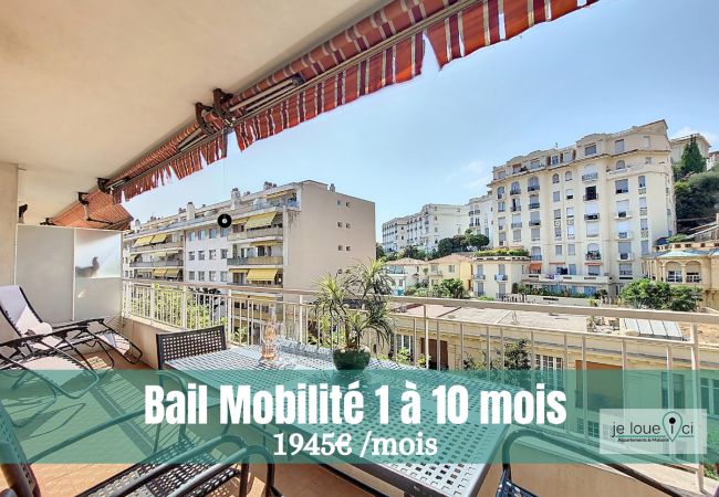  in Nice - PLAYA TERRACE - MOBILITY LEASE FROM 1 TO 10 MONTHS 