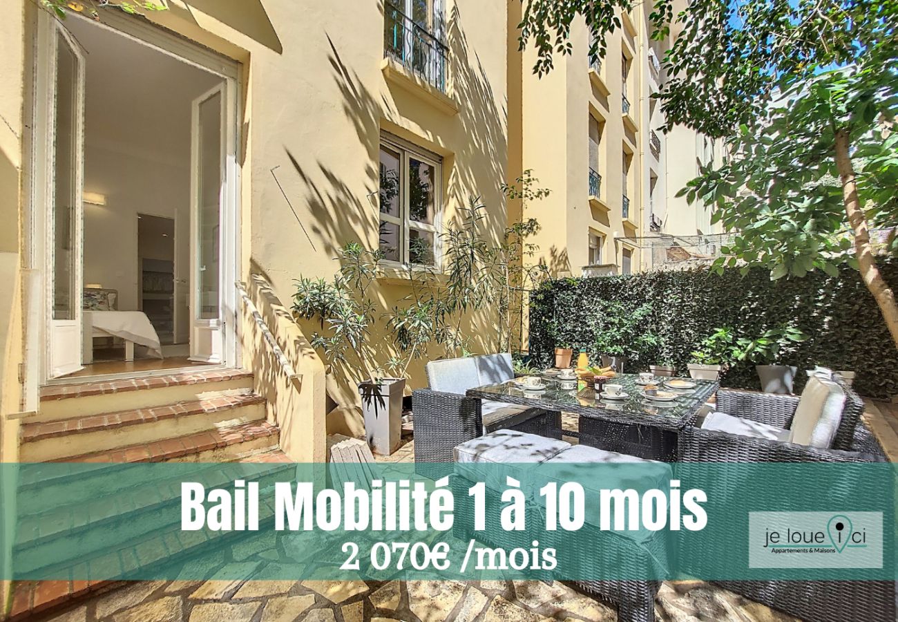 Apartment in Nice - GUIGLIA JARDIN MOBILITY LEASE FROM 1 TO 10 MOIS