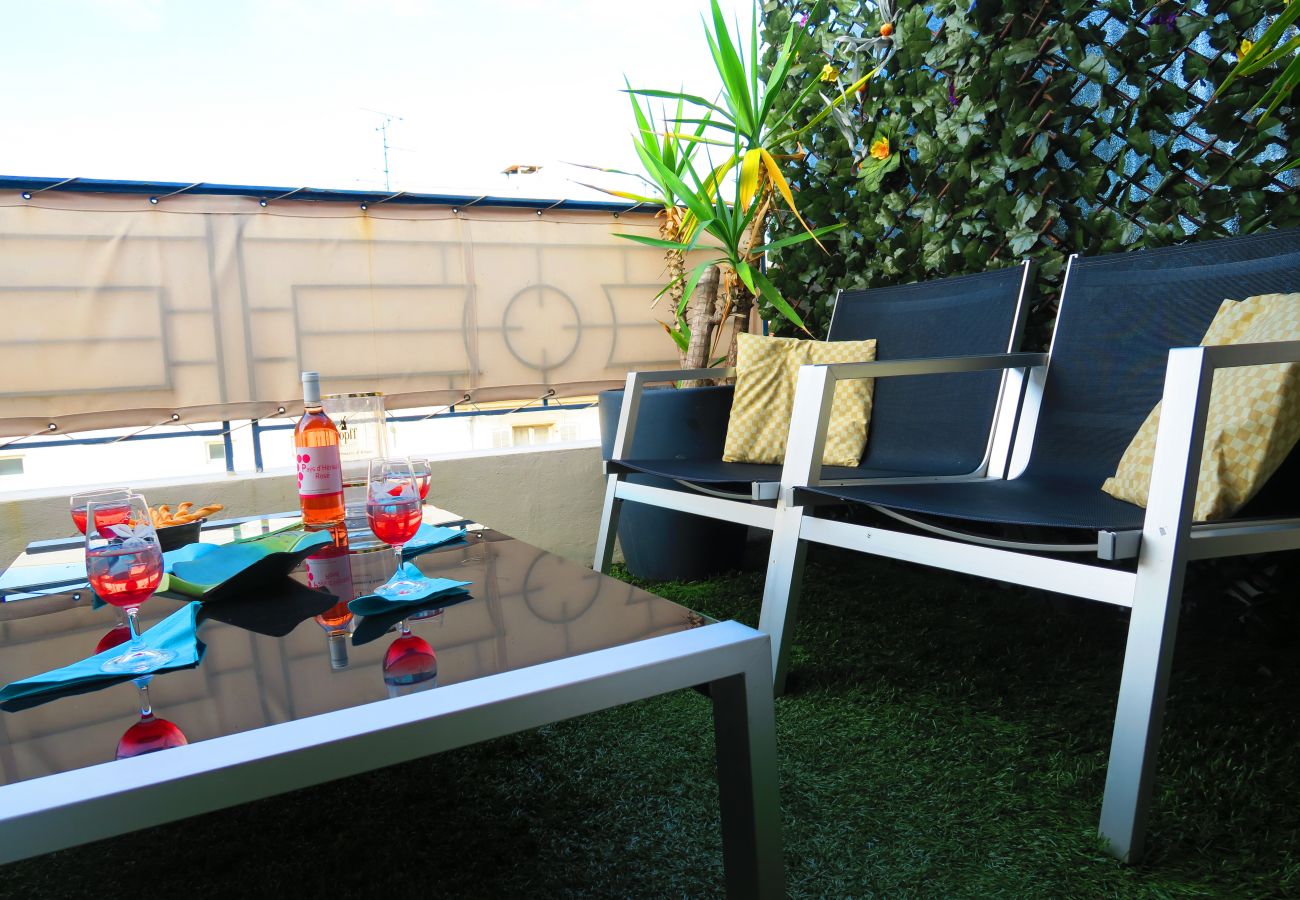 Apartment in Nice - N&J - ANDRIOLI TERRASSE - Close sea - Top floor