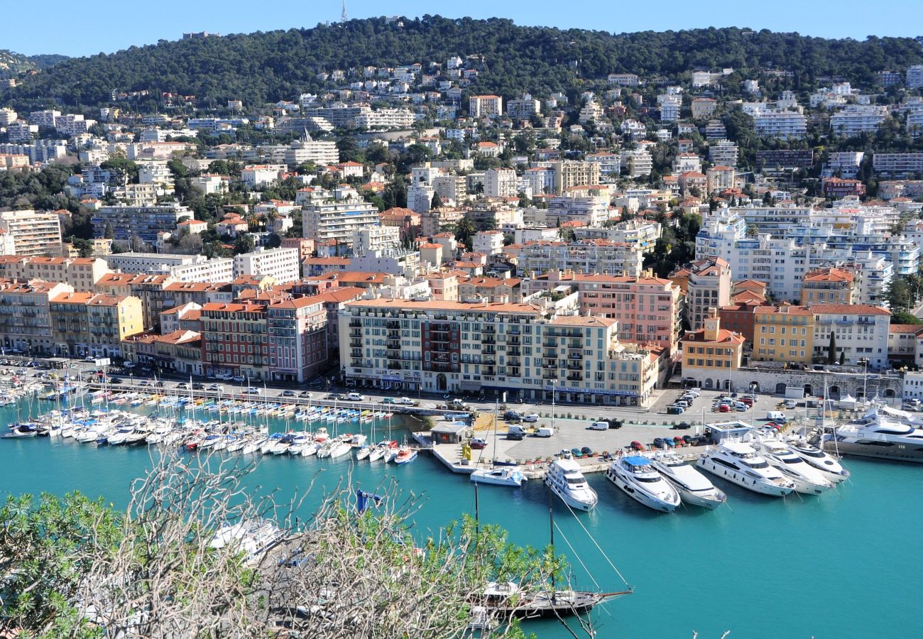 Apartment in Nice - N&J - CIGALUSA TERRASSE - Close Port and Old Town