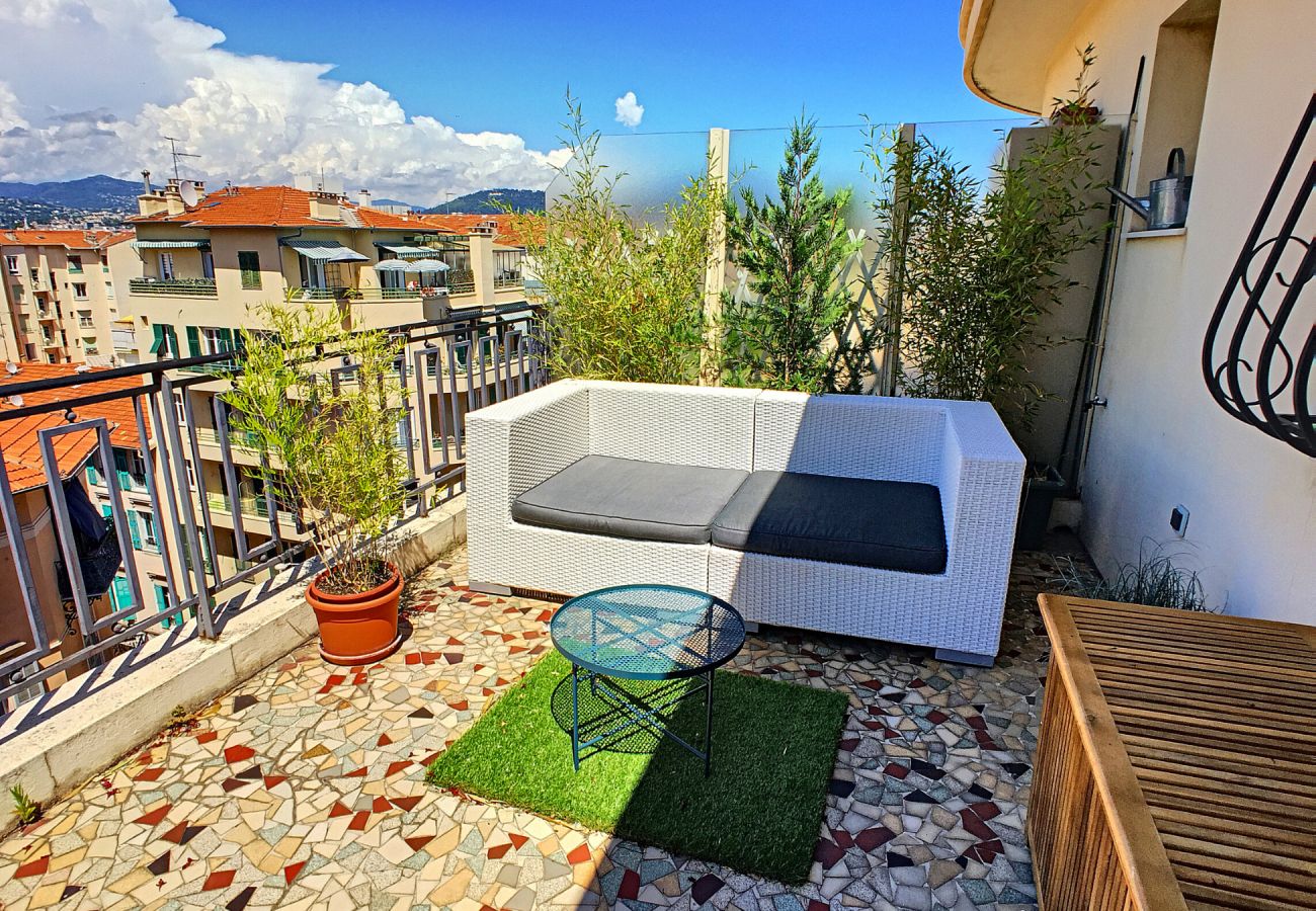 Apartment in Nice - N&J - CORAL SEA TERRACE - Central - Close sea