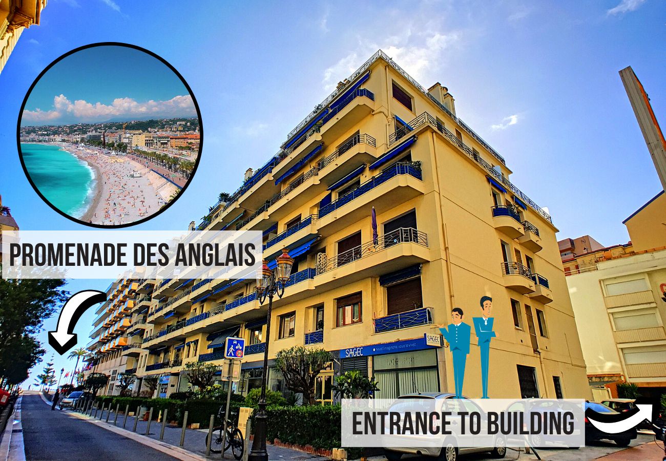 Studio in Nice - N&J - THAIS BEACH - Central - Very close sea