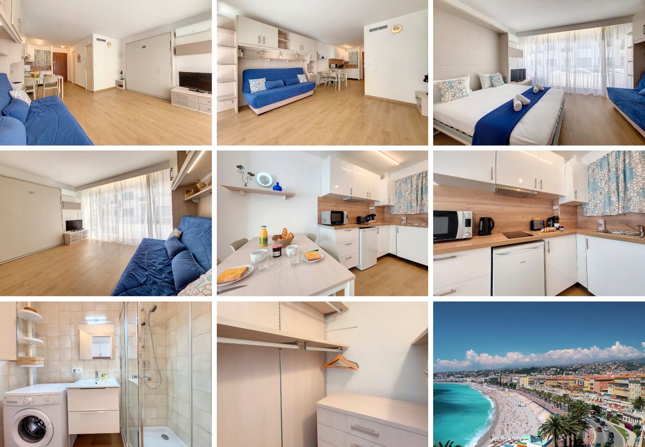 Studio in Nice - N&J - THAIS BEACH - Central - Very close sea