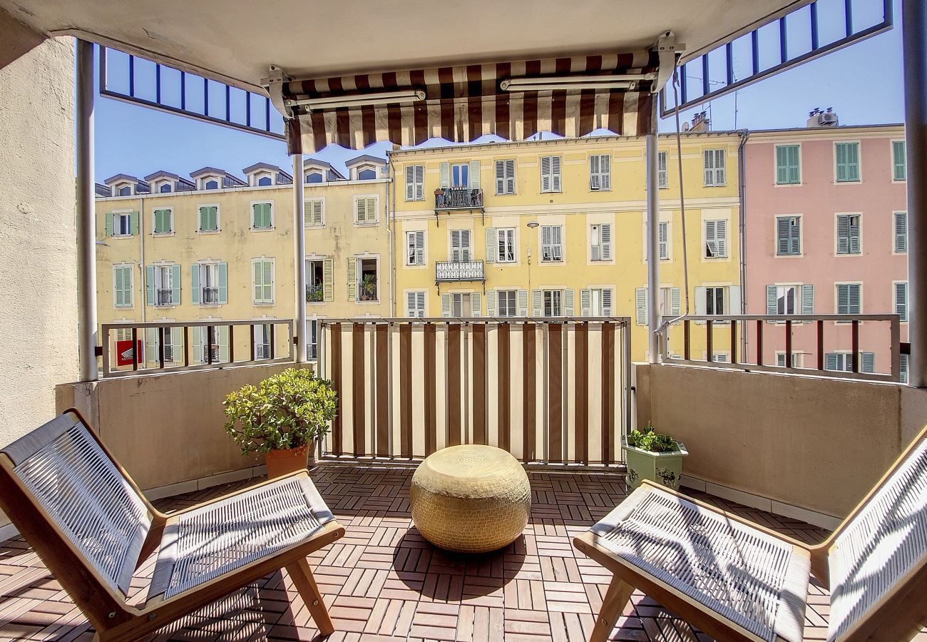 Apartment in Nice - N&J - PORT BARLA - Terrace -