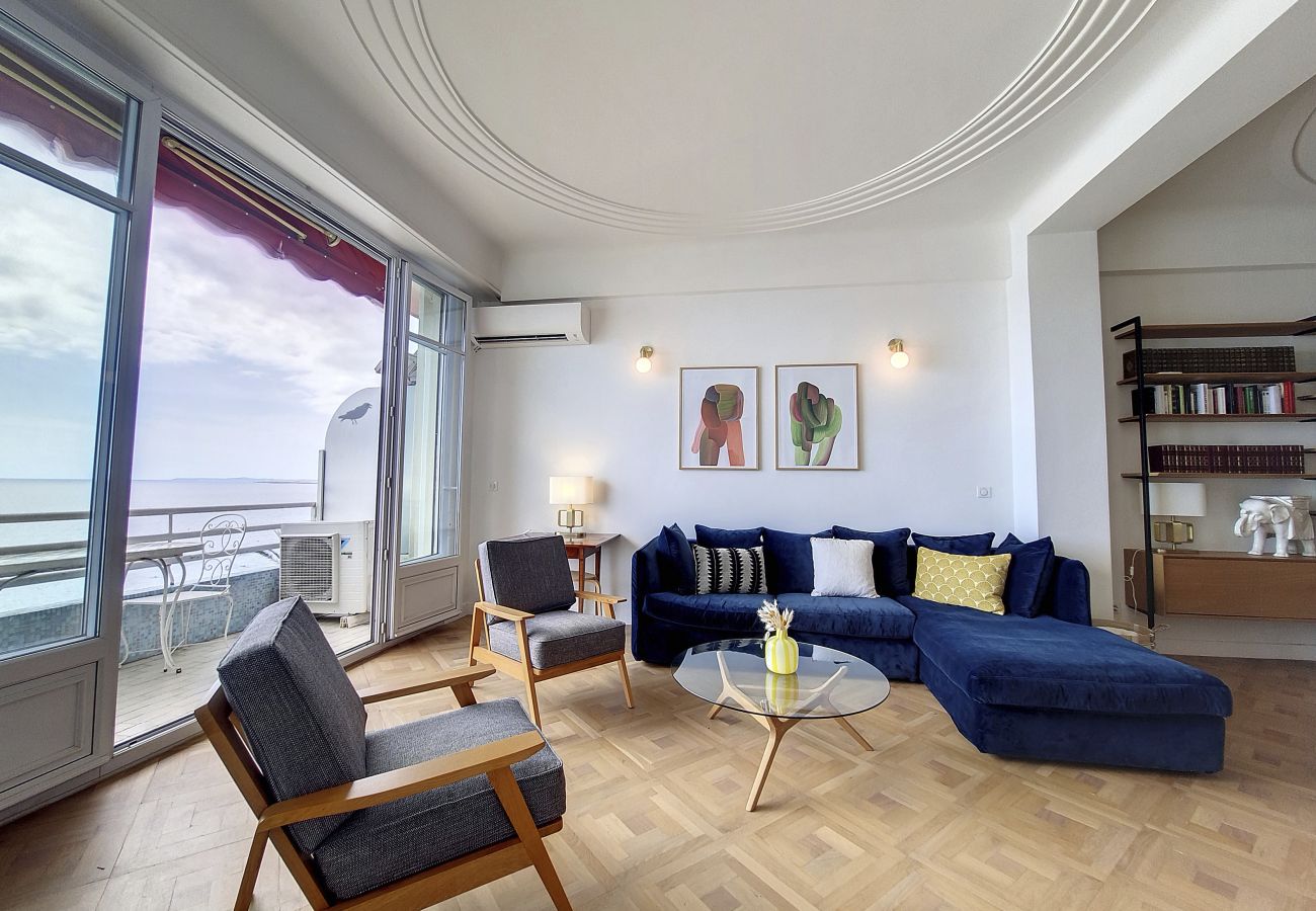 Apartment in Nice - New! N&J - MEDITERRANEE PROMENADE- Sea View - High floor