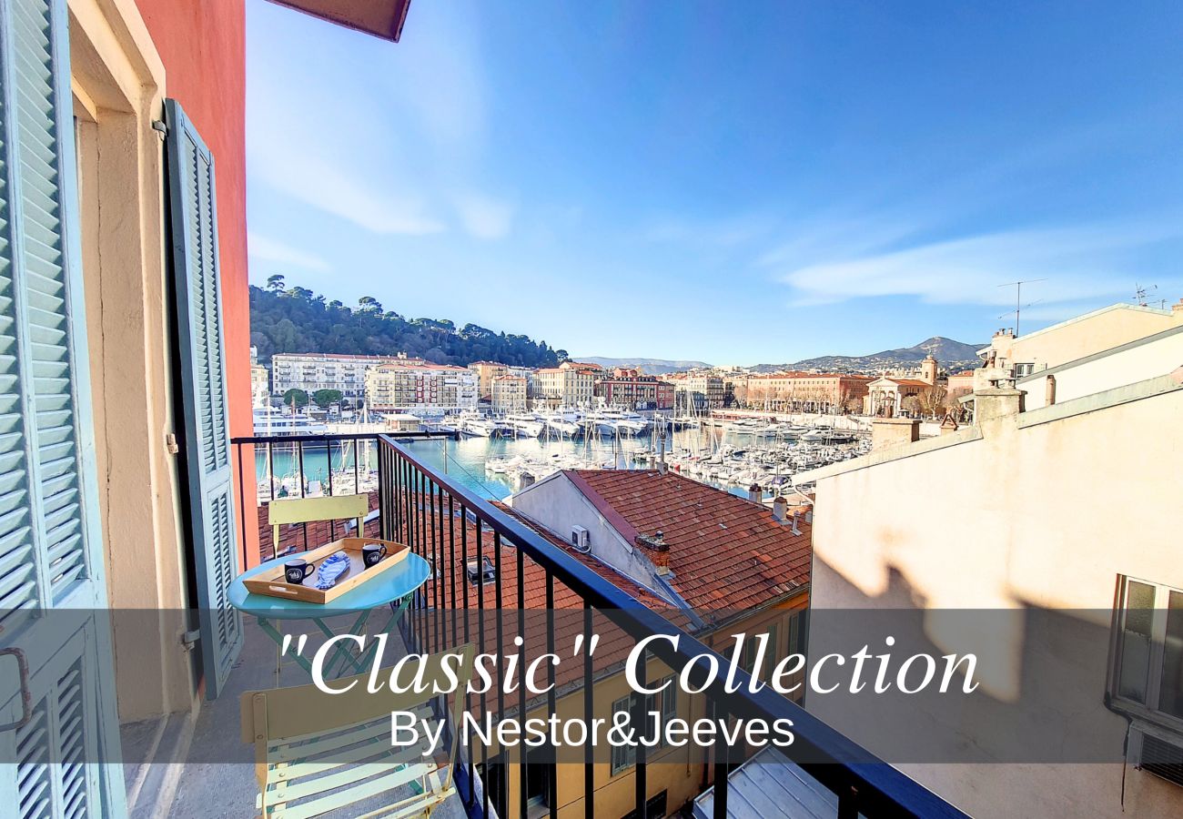 Apartment in Nice - N&J - REVE BLEU - VIEW PORT - BALCONY 