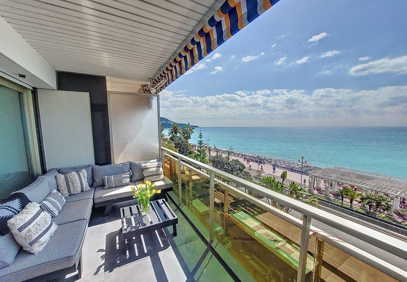 Apartment in Nice - N&J - LE ROYAL LUXEMBOURG  - Sea View - Terrace 