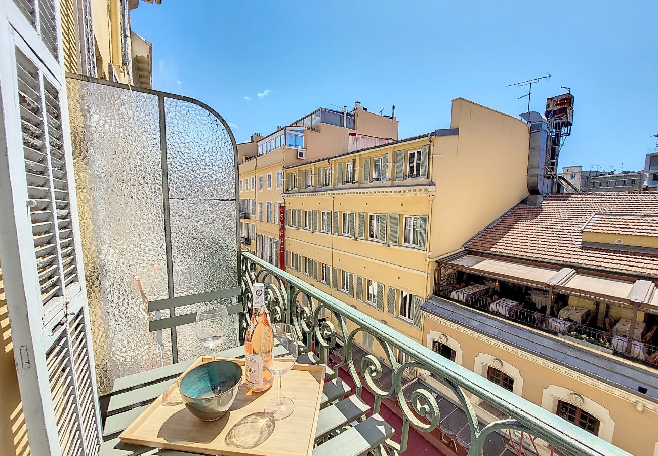 Studio in Nice - N&J - CITY TRIP - Central - Balcony 