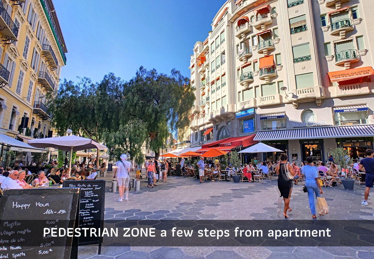 Apartment in Nice - N&J - PALMIERS TERRASSE - Central - Terrace 