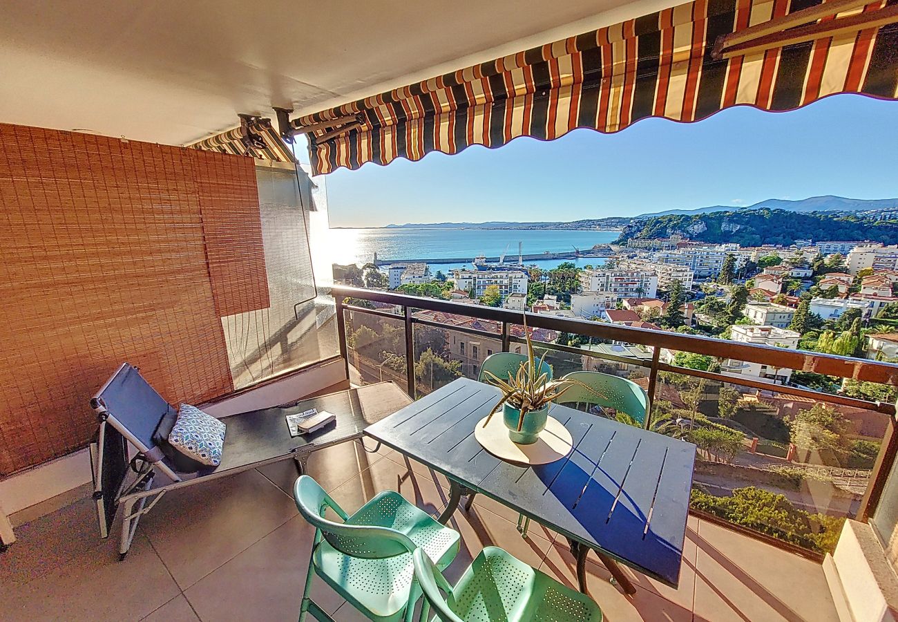 Apartment in Nice - New! N&J - PANORAMA AZUR - Sea View - Parking