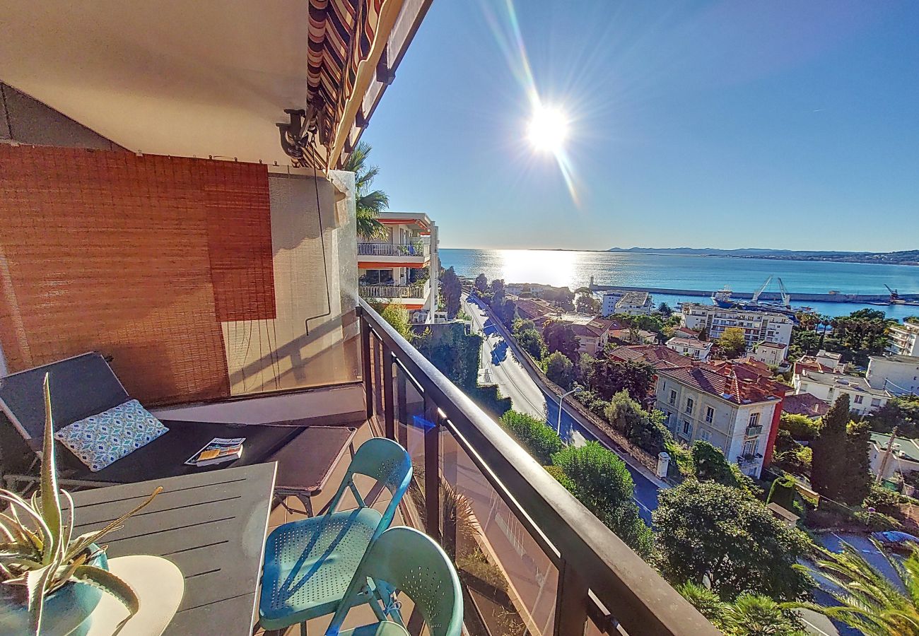 Apartment in Nice - New! N&J - PANORAMA AZUR - Sea View - Parking