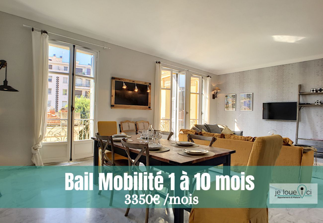 Appartement à Nice - FRENCH RIVIERA - BAIL MOBILITE ENTRE 1 ET 10 MOIS