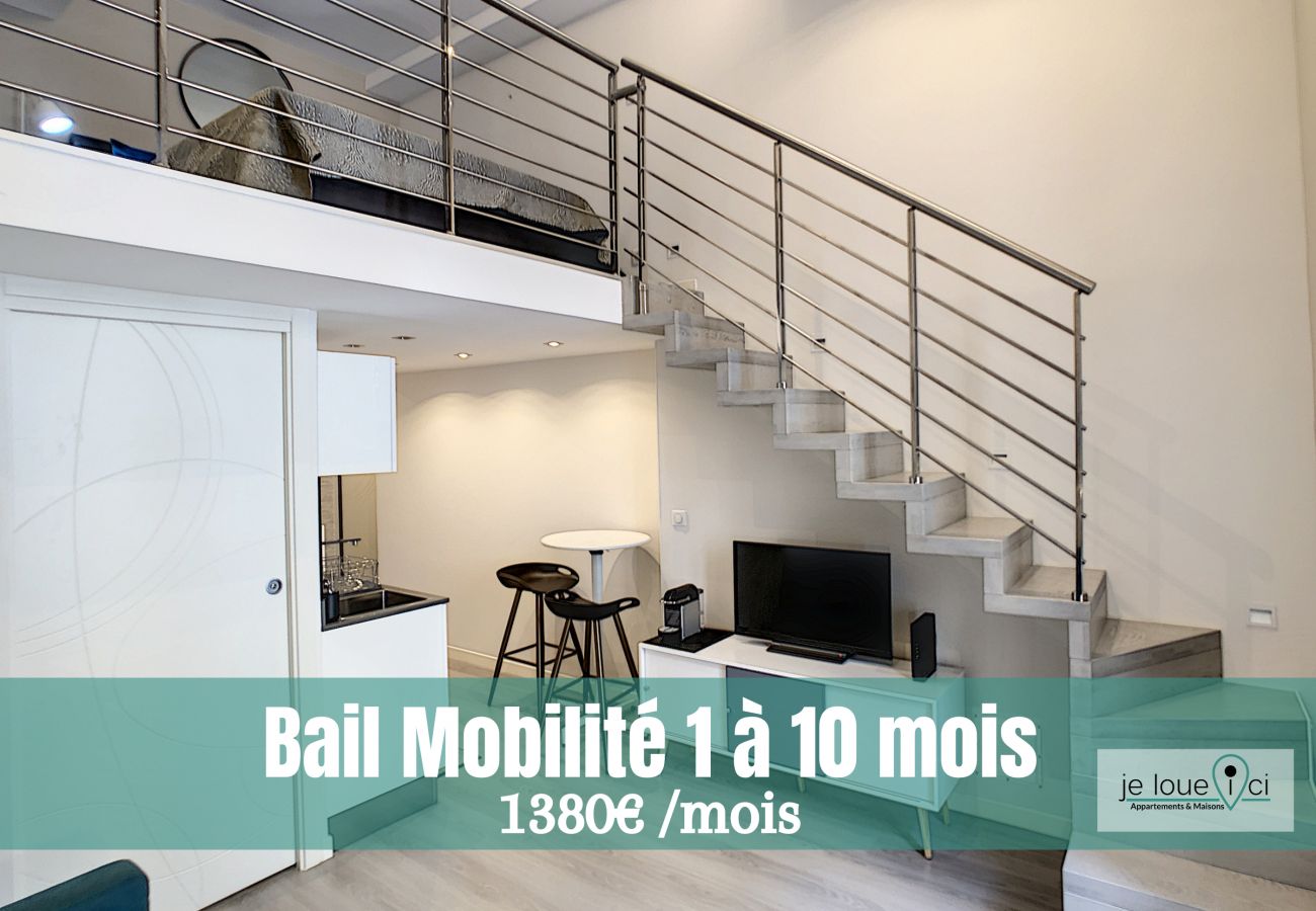 Appartement à Nice - SALEYA DUPLEX - BAIL MOBILITE ENTRE 1 ET 10 MOIS