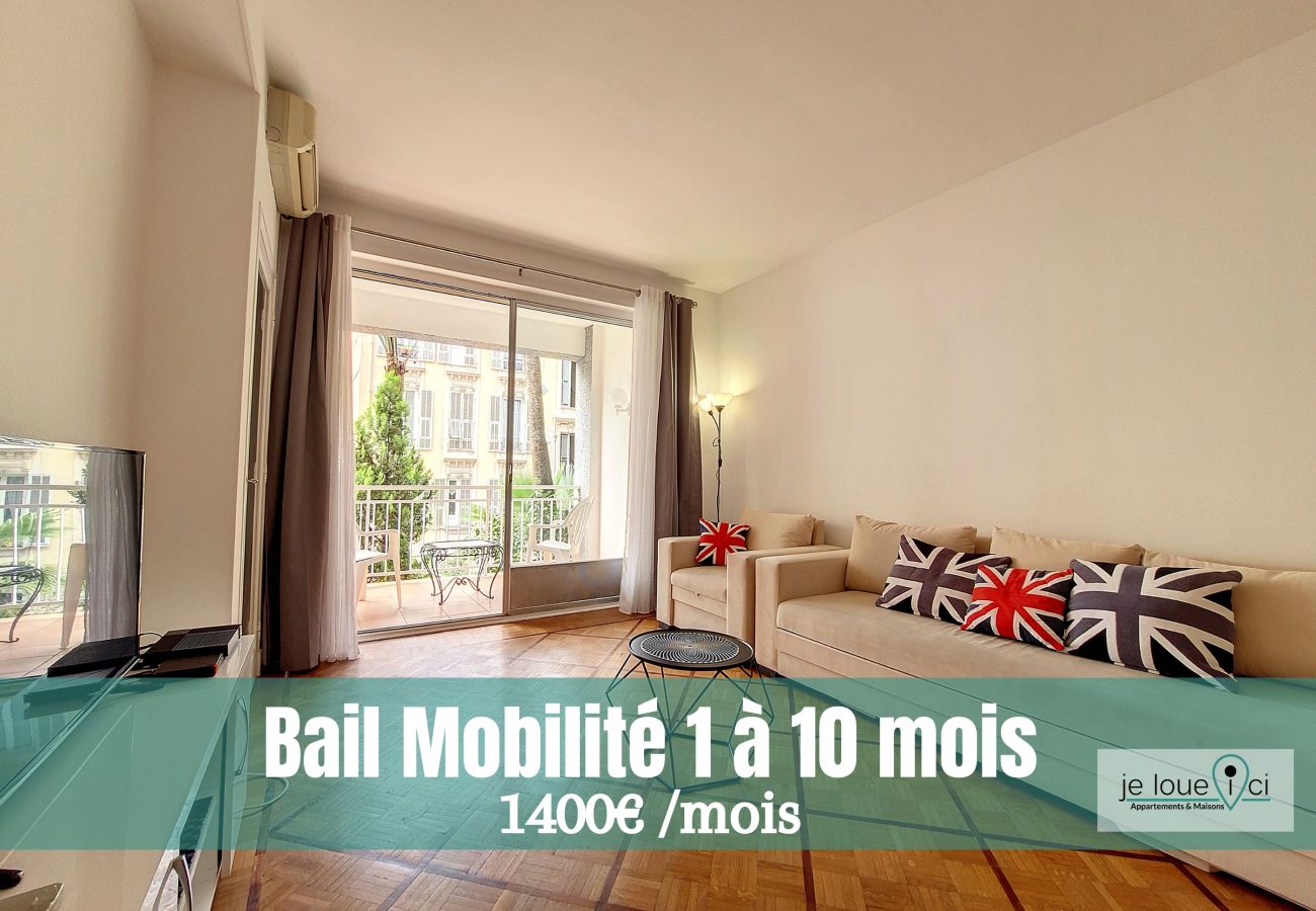 Appartement à Nice - BELLIDIS - BAIL MOBILITE ENTRE 1 ET 10 MOIS