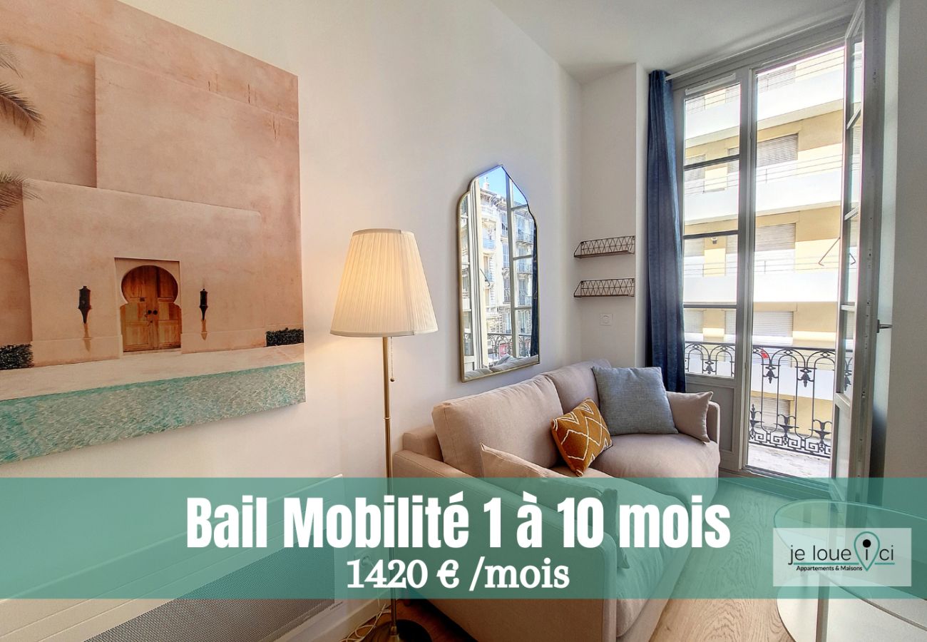 Appartement à Nice - FLEUR D'ORANGER – BAIL MOBILITE ENTRE 1 ET 10 MOIS