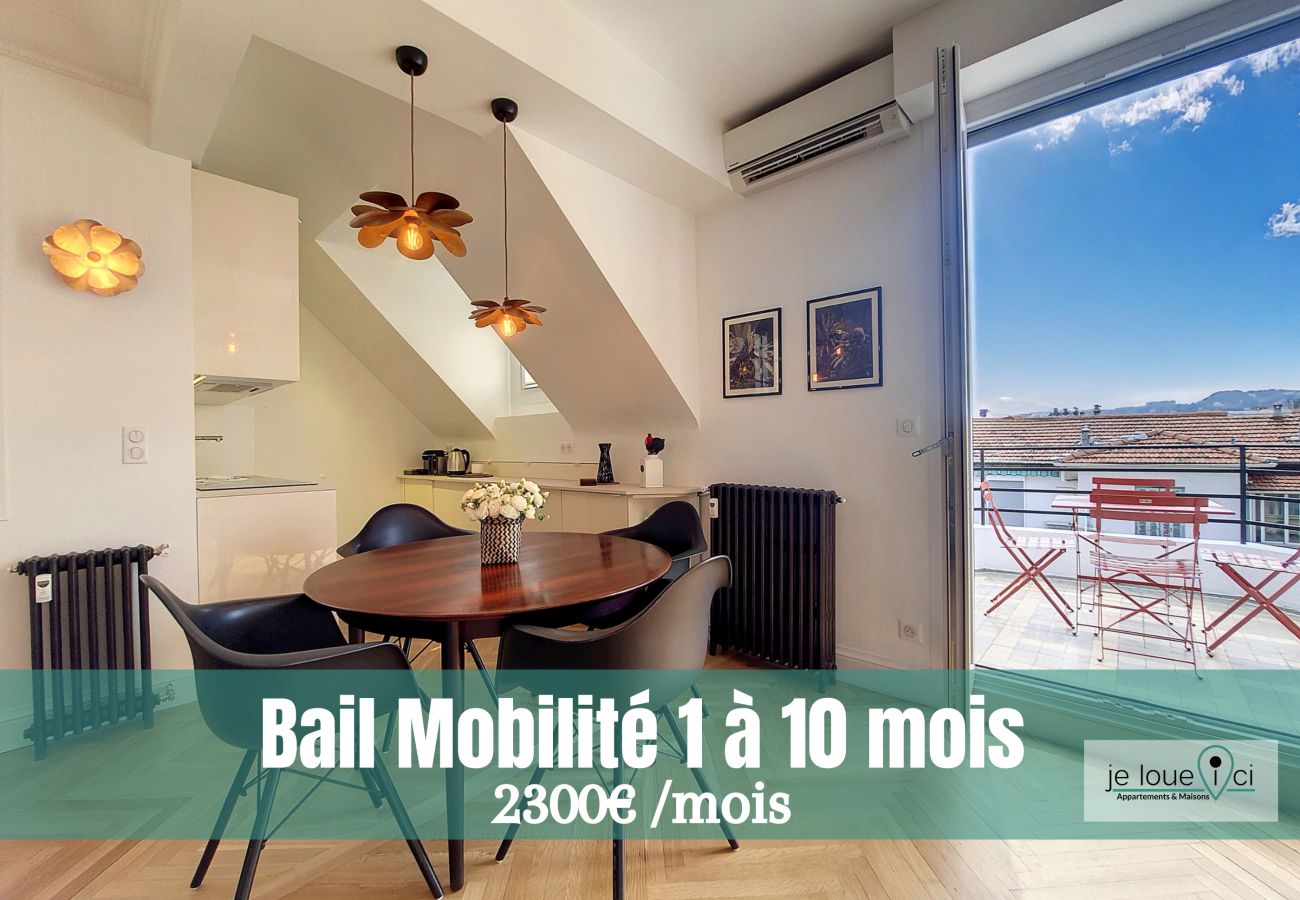 Appartement à Nice - VICTORINE TERRASSE  – BAIL MOBILITE ENTRE 1 ET 10 MOIS