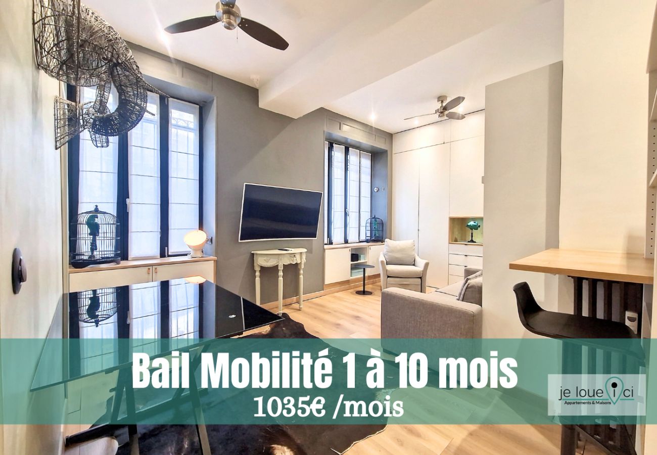 Appartement à Nice - ZOOCHIC STUDIO - BAIL MOBILITE ENTRE 1 ET 10 MOIS