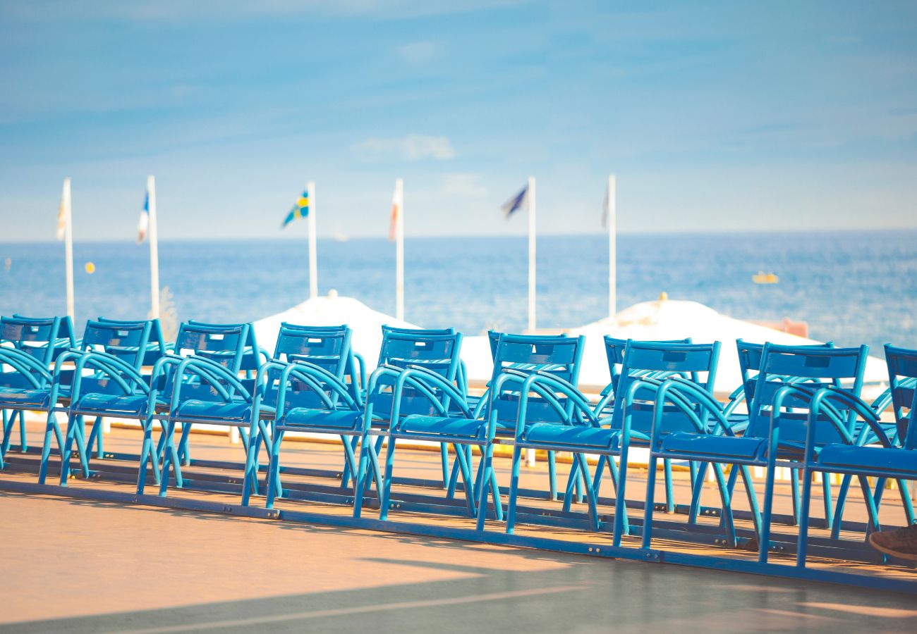 Appartement à Nice - N&J  - BELLE PROMENADE -Vue MER-TERRASSE 