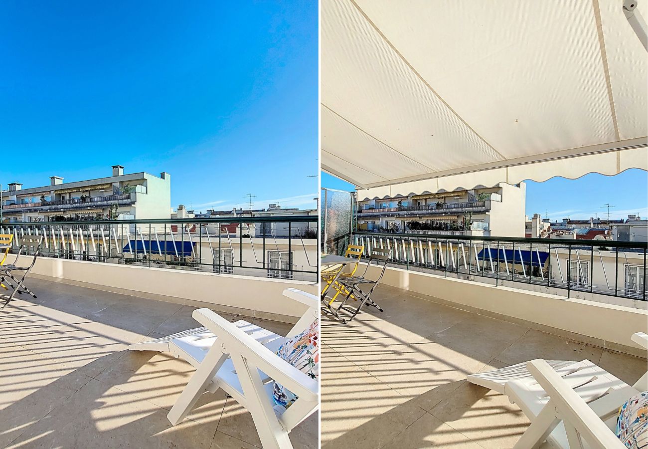 Appartement à Nice - N&J  - CIEL AZUR - Terrasse - Proche mer 