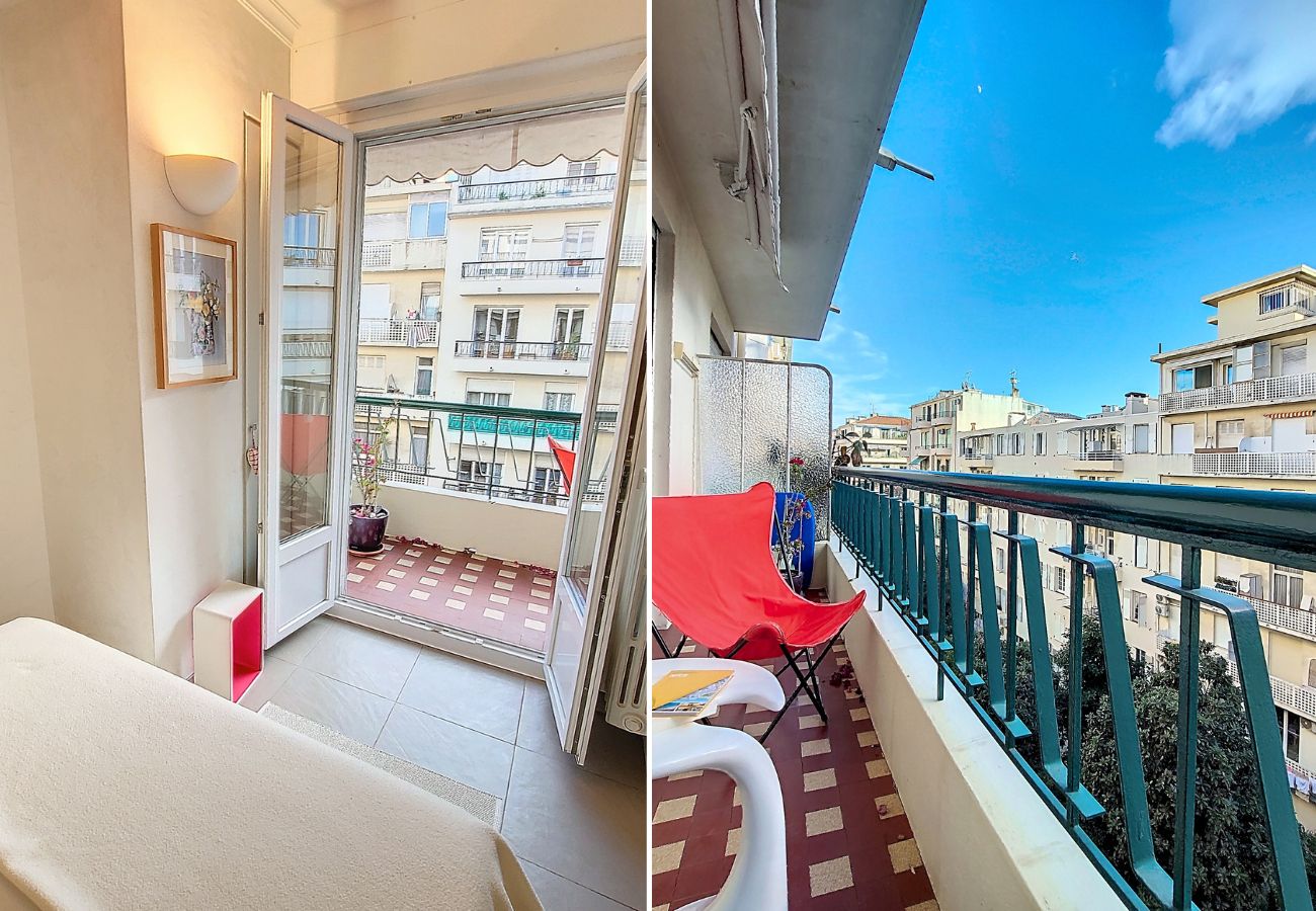 Appartement à Nice - N&J  - BAIETA - Central - Balcon