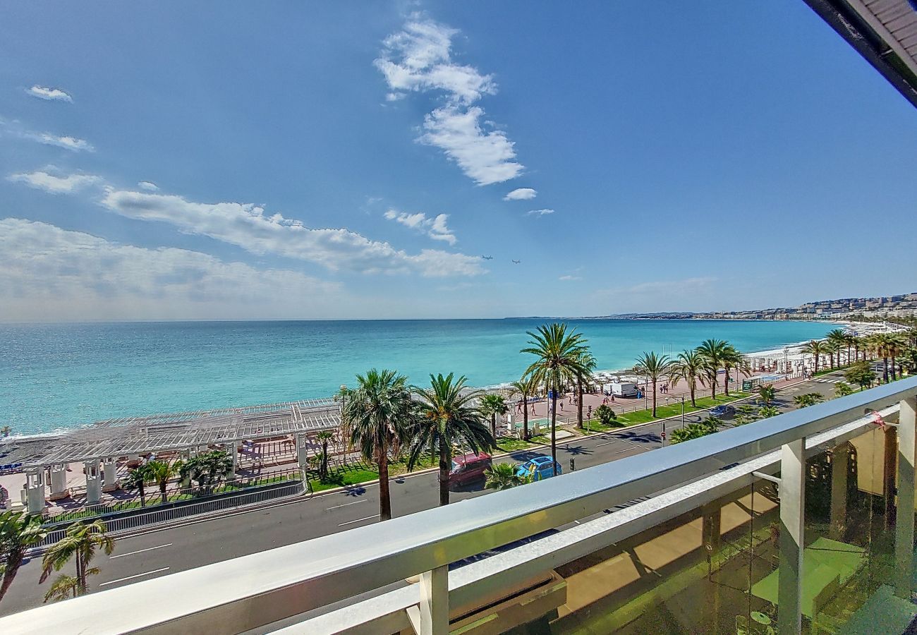 Appartement à Nice - N&J  - LE ROYAL LUXEMBOURG - Vue Mer - Terrasse