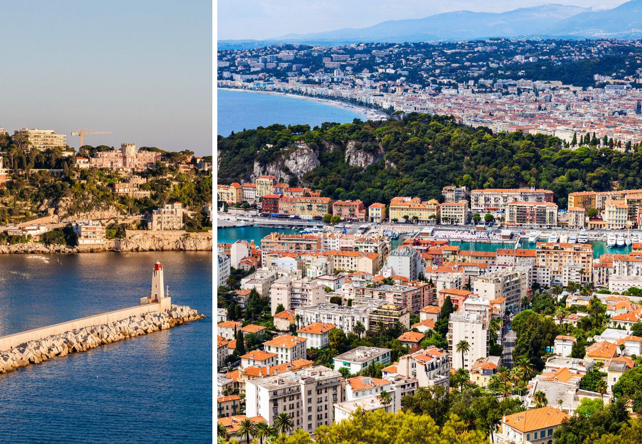 Appartement à Nice - Nouveau! N&J  - PANORAMA AZUR - Vue Mer - Parking